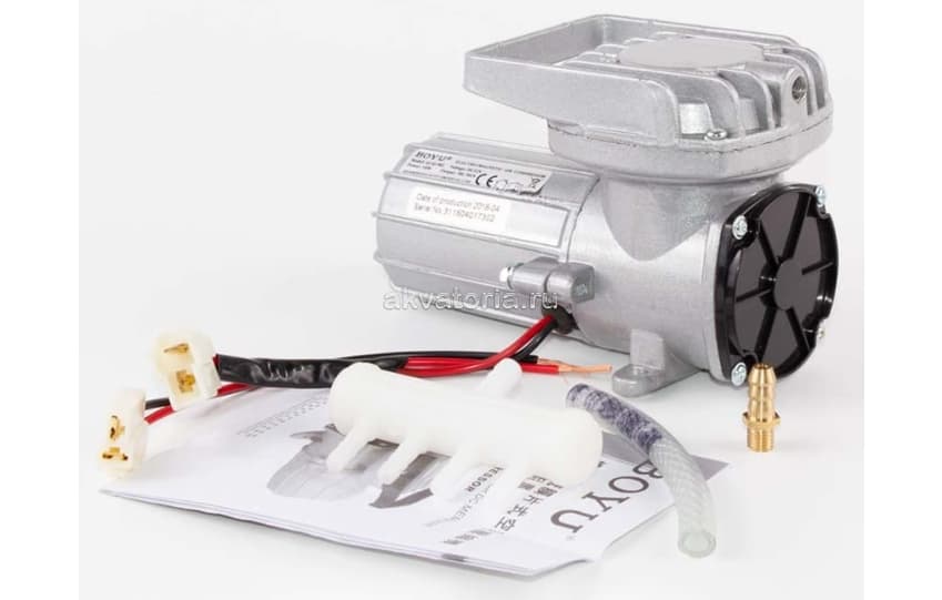 Компрессор поршневой BOYU ACQ-902, 18 Вт