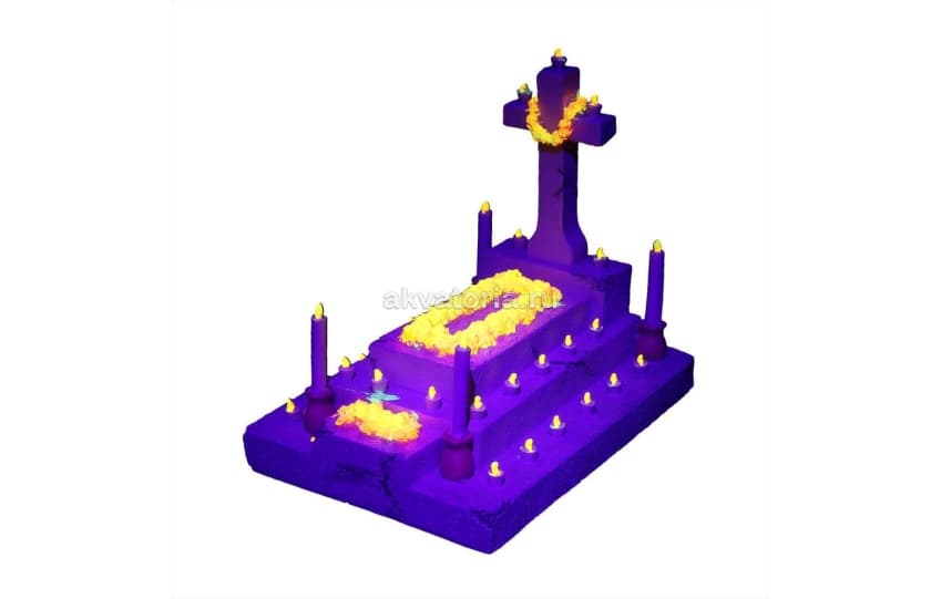 Аквариумная декорация AQUA DELLA Dia de los muertos 