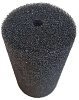 Губка Roof Foam, чёрная, PPI 30, 15×8 (D) см