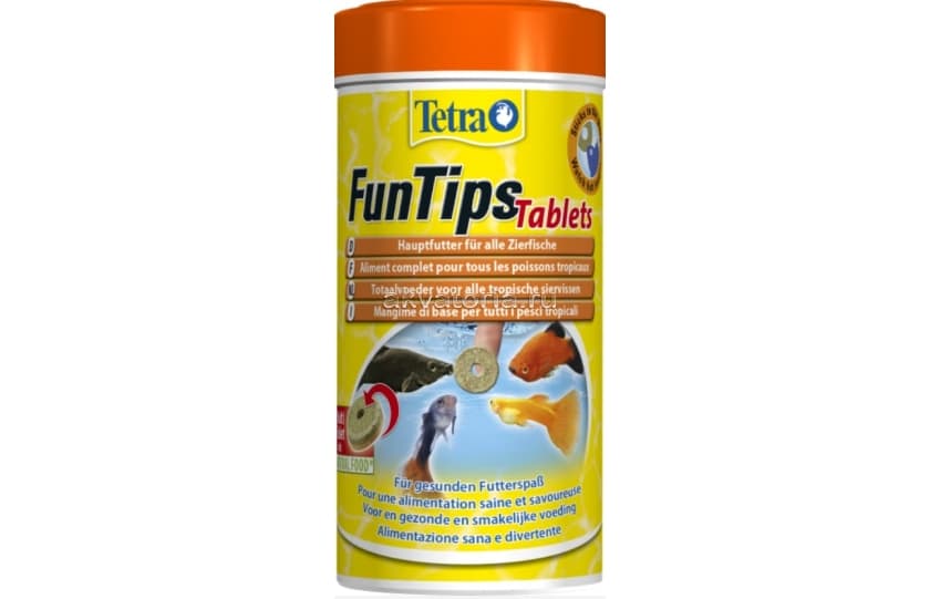 Корм Tetra FunTips Tablets, 300 таблеток