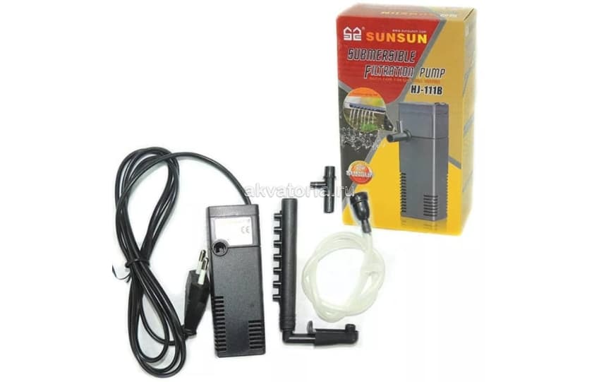 Внутренний аквариумный фильтр SunSun HJ-111B