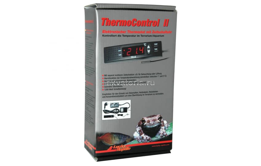 Термостат для террариума цифровой Lucky Reptile Thermo Control II