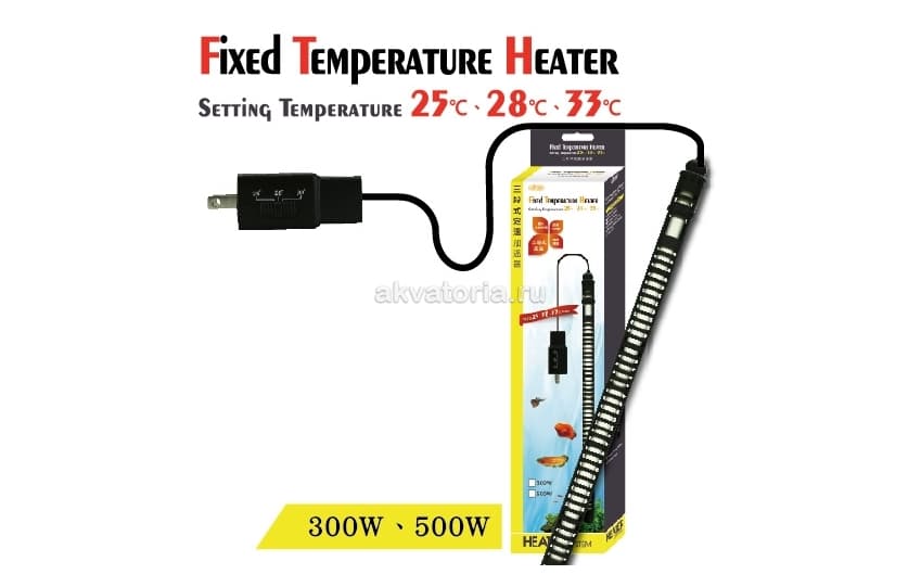 Нагреватель с предустановленной температурой Ista Fixed Temperature Heater, 300 Вт