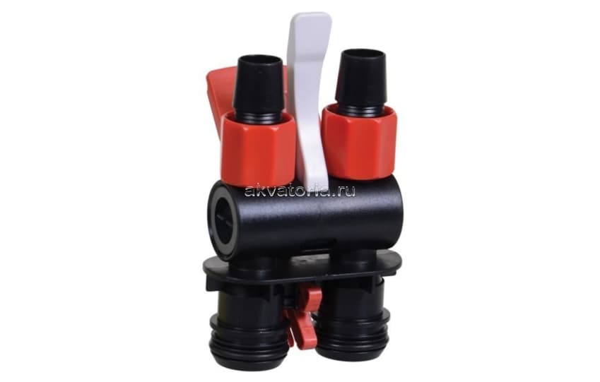 Кран двойной Аква-стоп для фильтров Hagen FLUVAL 106-406