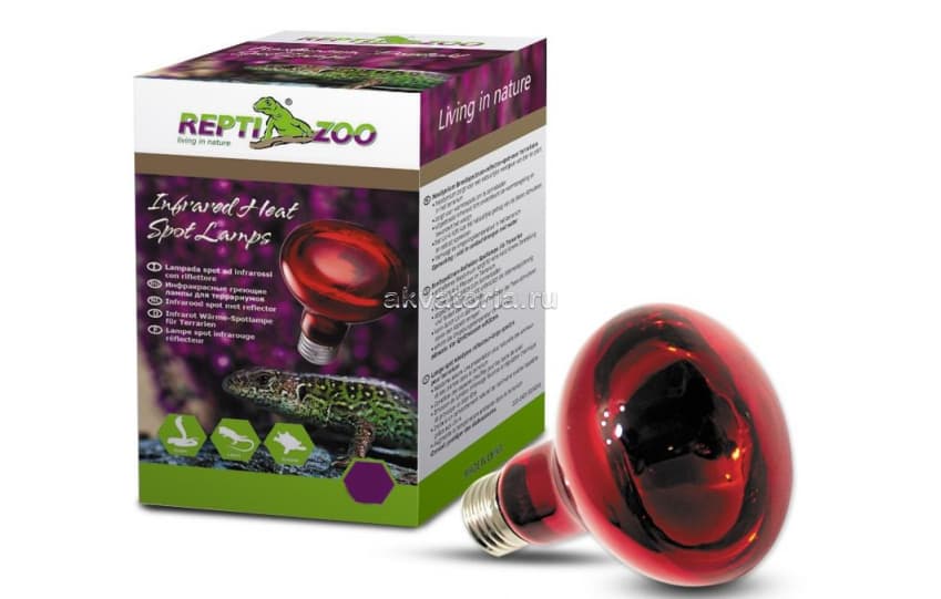Террариумная инфракрасная лампа Repti-Zoo ReptiInfrared (95150R), 150 Вт