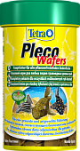 Корм Tetra Pleco Wafer, плотные хлопья (чипсы), для крупных растительноядных донных рыб, 100 мл