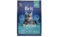 Корм для взрослых кошек Brit Premium Cat Sensitive, ягнёнок и курица, 2 кг