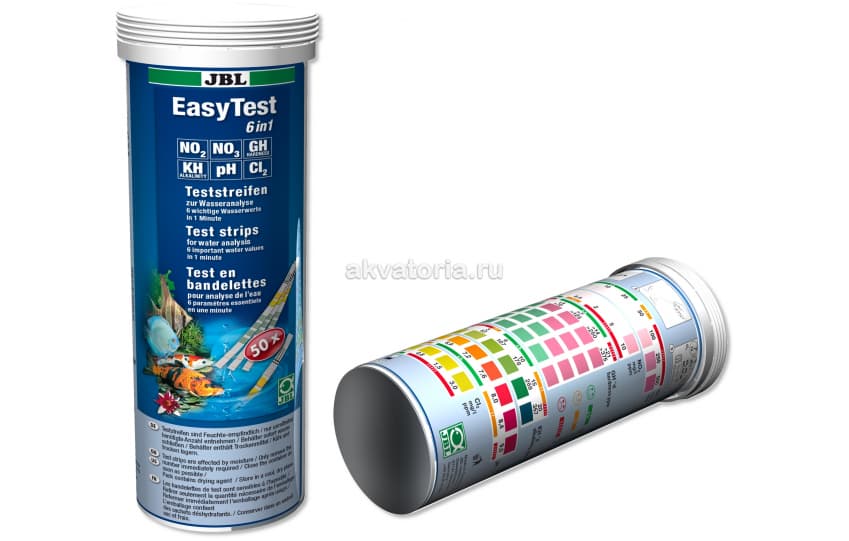 Набор тестов воды JBL EasyTest 6in1
