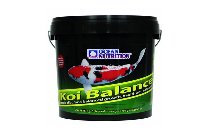 Корм для прудовых рыб кои Ocean Nutrition Koi Balance, 7 мм, 2 кг