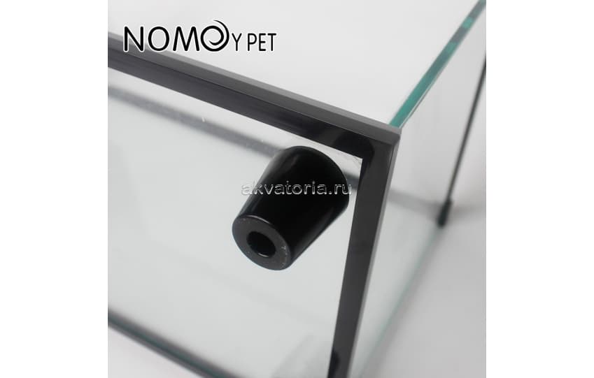 Акватеррариум с дренажной системой для водных черепах Nomoy Pet Bottom drainage turtle tank S