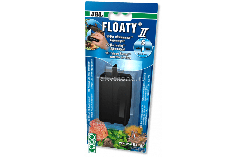 Скребок для аквариума магнитный JBL Floaty II S
