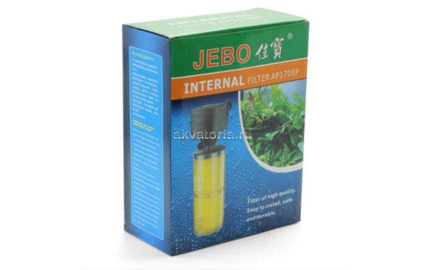 Внутренний аквариумный фильтр Jebo AP 1700F