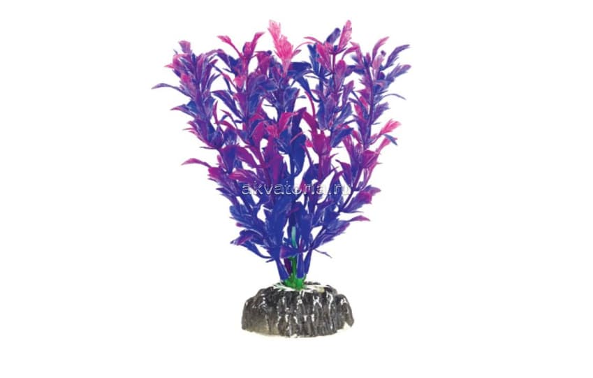 Искусственное растение Laguna Людвигия фиолетовая, 10 см