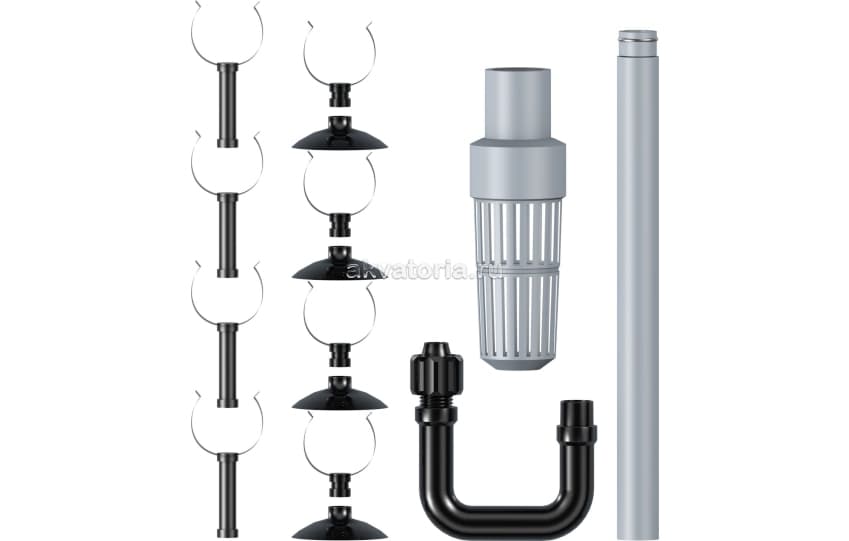 Набор трубок и зажимов для впуска воды Tetra Replacement Kit Intake EX 1200/1200 Plus