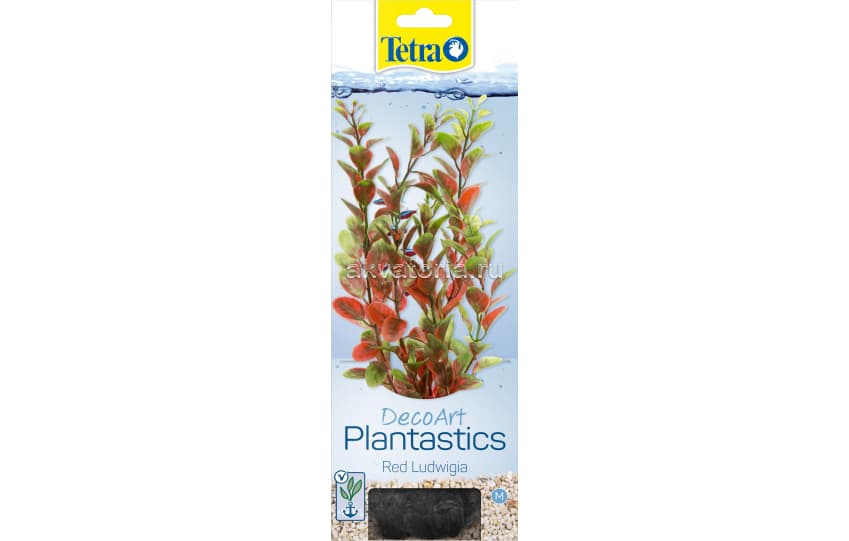 Искусственное растение Tetra DecoArt Red Ludwigia (людвигия красная) 23 см