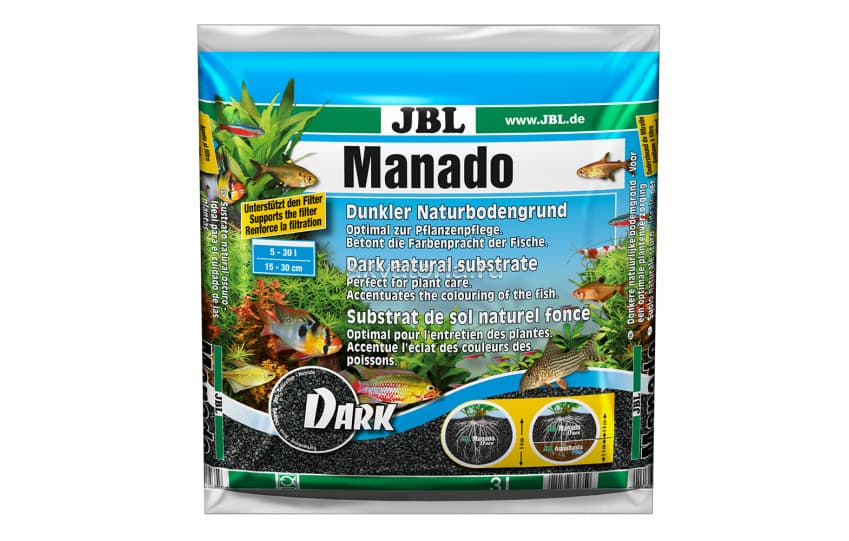 Грунт JBL Manado DARK, тёмный, 3 л