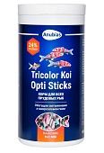Корм для прудовых рыб Anubias Tricolor Koi Opti Sticks, палочки, 400 г