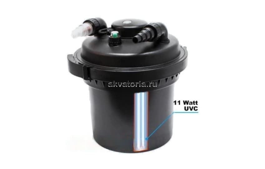 Фильтр прудовой SunSun CPF-280, с UV-стерилизатором