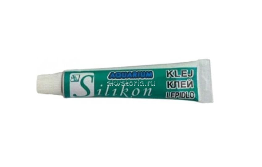 Клей силиконовый аквариумный Jaba Silikon, чёрный, 8 мл
