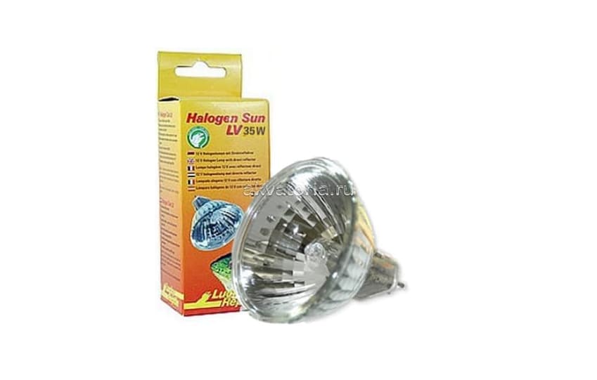 Галогенная лампа Lucky Reptile Halogen Sun LV, 35 Вт, 2 шт