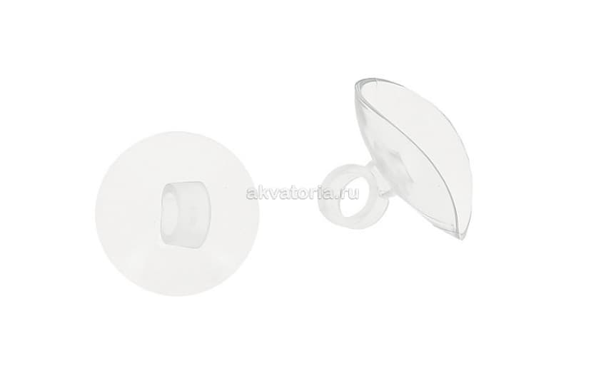 Присоска с фиксатором-кольцом Naribo для шланга 4 мм, 2 шт