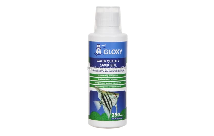 Кондиционер для подготовки воды Gloxy Water Quality Stabilizer, 250 мл