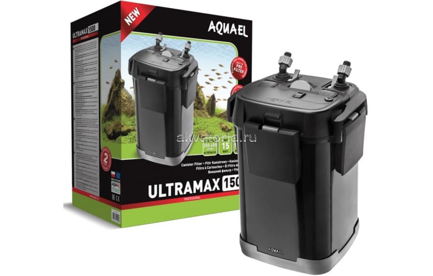 Внешний фильтр Aquael Ultramax 1500