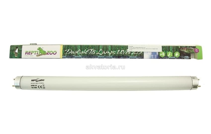 Террариумная ультрафиолетовая лампа Repti-Zoo ReptiSol Daylight UVB 2, 10 Вт