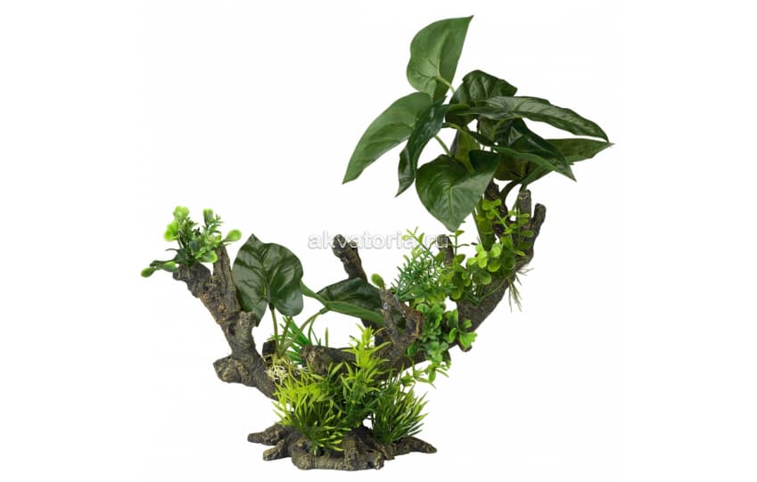 Искусственное растение AQUA DELLA "Florascape 2", 28×15×23,5 см