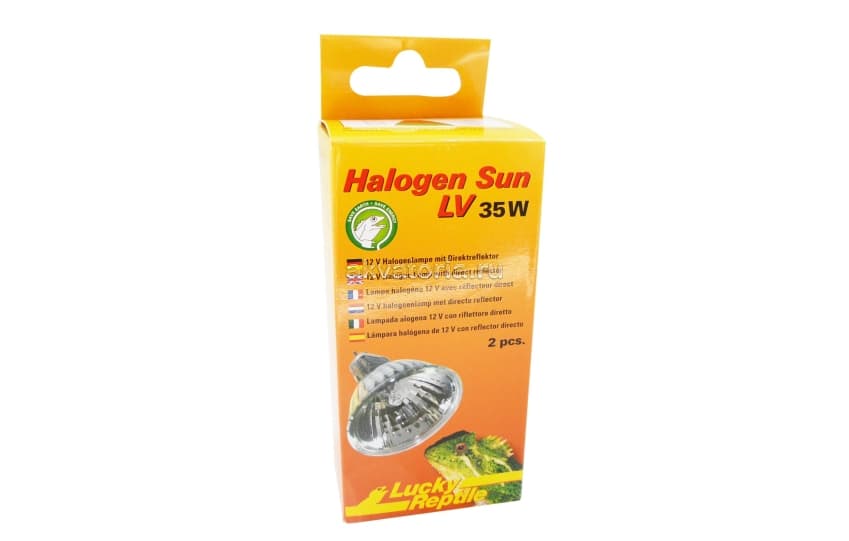 Галогенная лампа Lucky Reptile Halogen Sun LV, 35 Вт, 2 шт