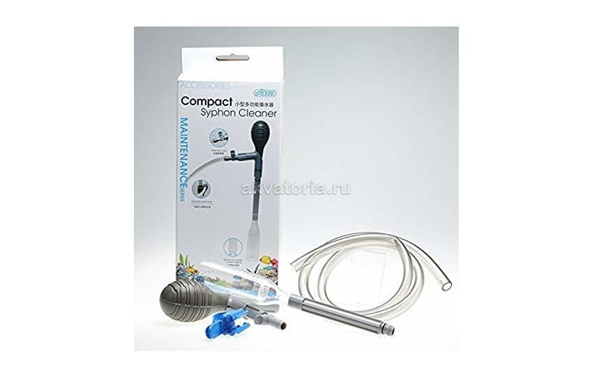 Сифон Ista Compact Syphon Cleaner, с грушей и краном
