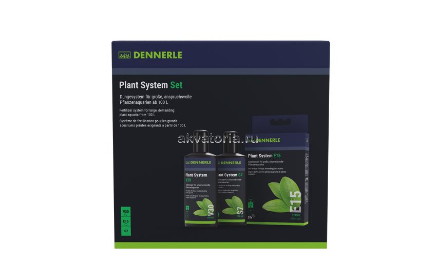 Комплекс удобрений для аквариумных растений Dennerle SystemSet