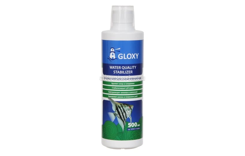 Кондиционер для подготовки воды Gloxy Water Quality Stabilizer, 500 мл