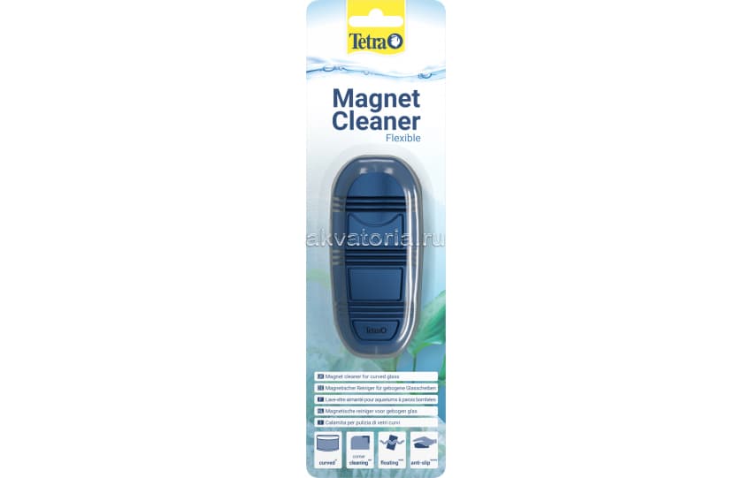 Скребок магнитный Tetra Magnet Cleaner Flexible, гибкий