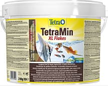 Корм TetraMin XL Flakes, хлопья, для средних и крупных видов рыб, 10 л
