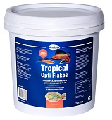 Корм для рыб Anubias Tropical Opti Flakes, хлопья, 2 кг, ведро