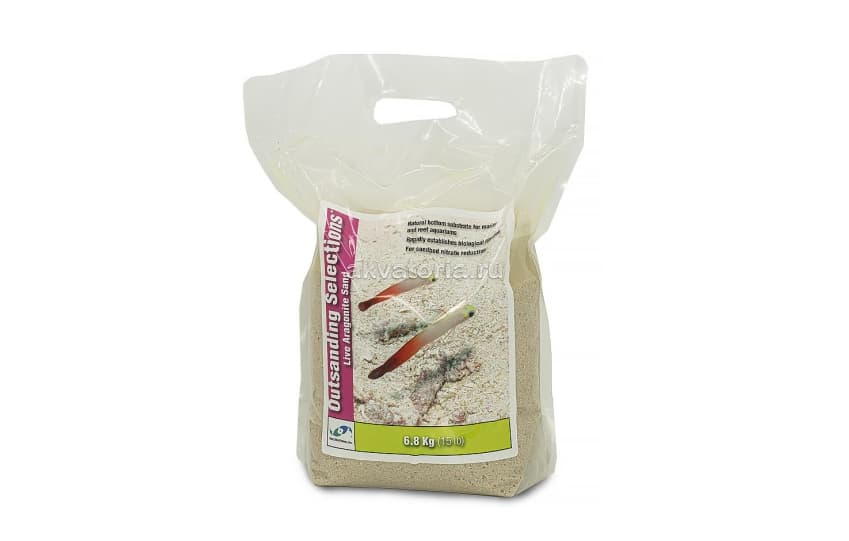 Грунт арагонитовый песок TwoLittleFishies Live Aragonite Sand, 6,8 кг