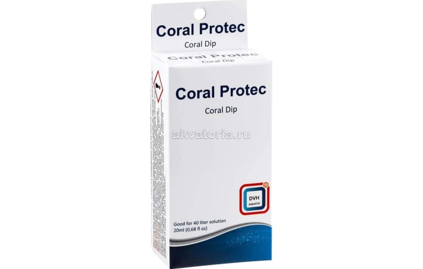 Раствор от вредителей для кораллов DVH Coral Protec, 20 мл