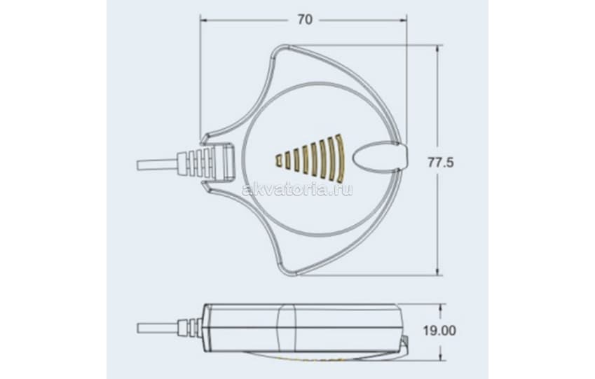 Аквариумный компрессор Jebo Q2210W
