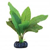 Искусственное растение Laguna Эхинодорус крапчатый, шёлковое, 13 см