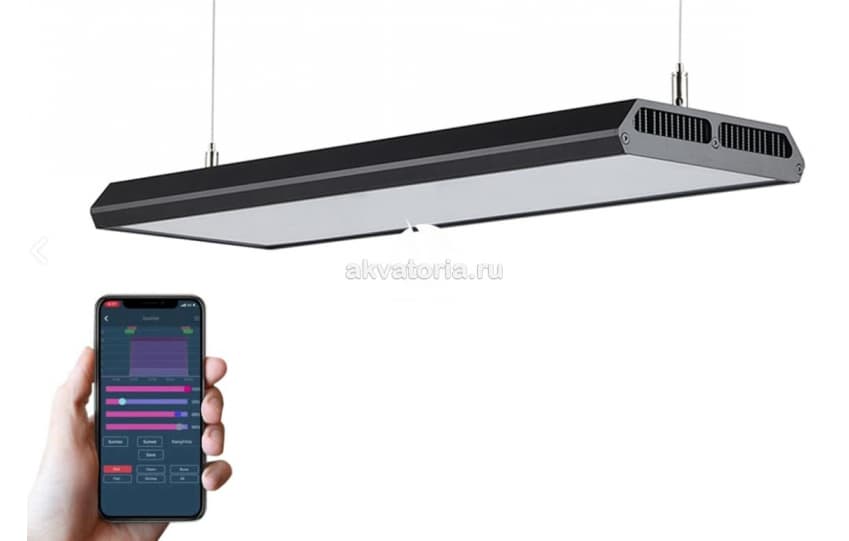 Светильник LED Chihiros RGB VIVID 2, чёрный, 45 см