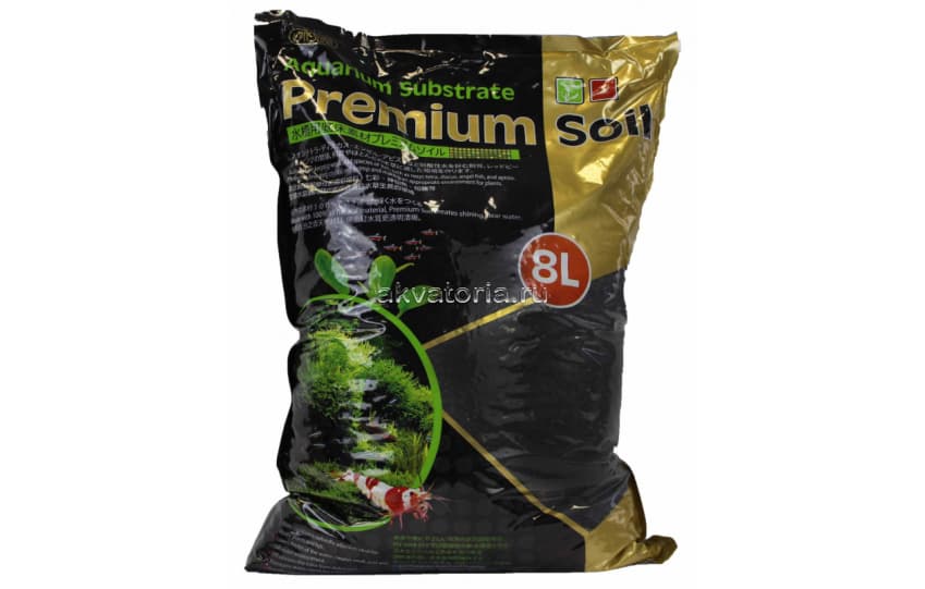 Грунт для аквариумных растений и креветок Ista Premium Soil, гранулы 1,5-3,5 мм, 8 л