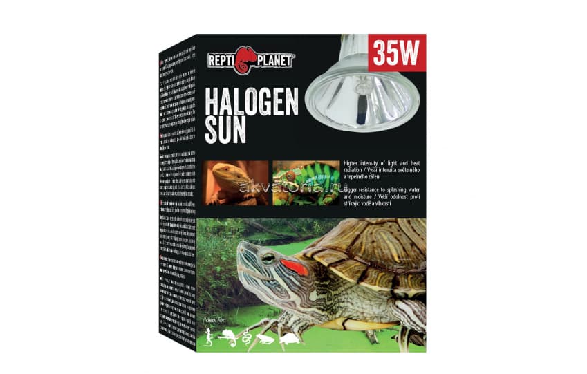Террариумная ультрафиолетовая лампа Repti Planet Halogen Sun, 35 Вт