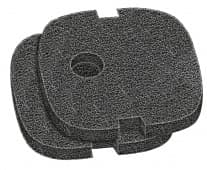 Губка Sera filter mat floss, синтепон, 2 шт, чёрная