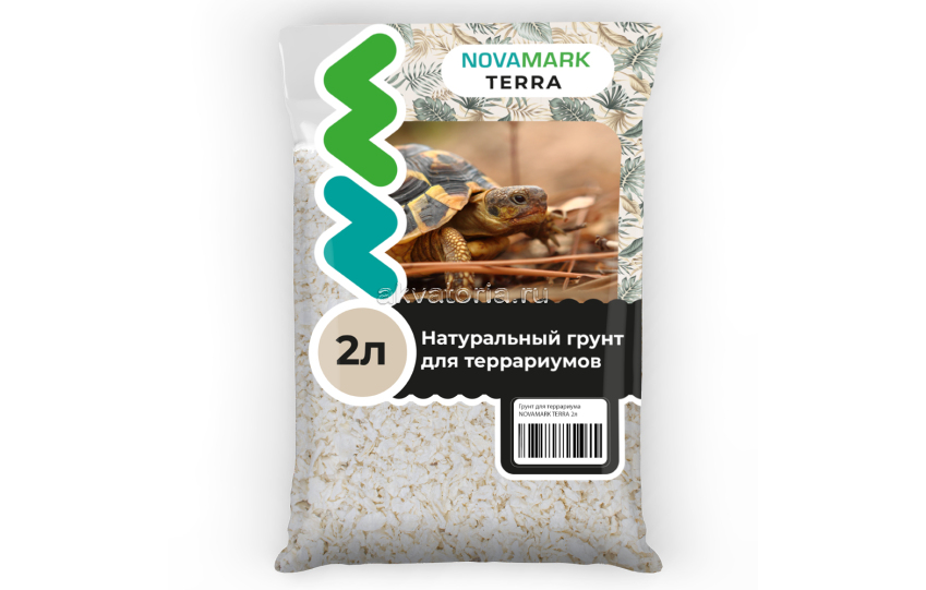 Грунт натуральный NOVAMARK Бумажная целлюлоза, 2 л