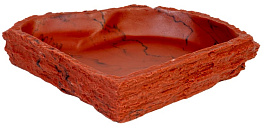 Кормушка-поилка Lucky Reptile Dish Lava, угловая, 22,5×22,5×5 см