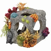 Аквариумная декорация AQUA DELLA «Куб с кораллами», 12×11×11 см