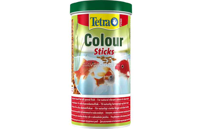 Tetra Pond Color 1л Корм для прудовых рыб гранулы для окраса
