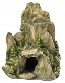 Аквариумная декорация AQUA DELLA «Скалистая пещера», зелёная, 19 см