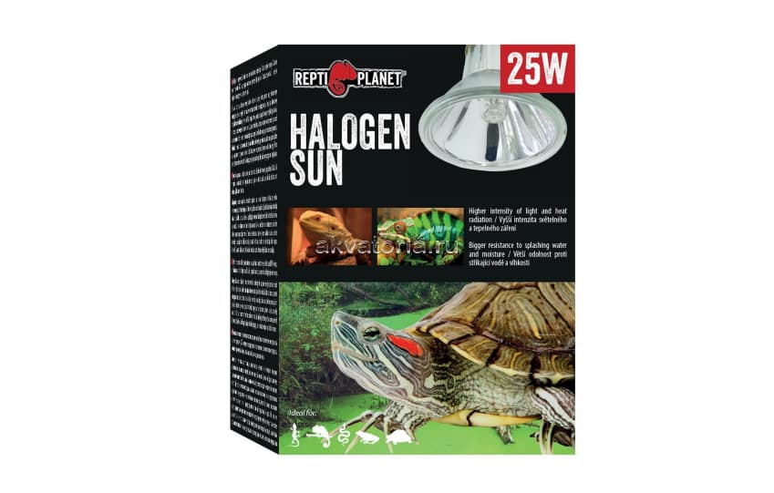 Террариумная ультрафиолетовая лампа Repti Planet Halogen Sun, 25 Вт